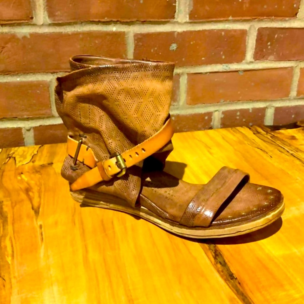 A.S.98 Italian Leather Sandals